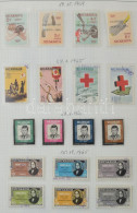 **, O Nicaragua 1962-1990 Közel 1.100 Db Nagyrészt Különféle Bélyeg Néhány Blokkal, Nagyon Sok Teljes Sorral Egy Kevés P - Other & Unclassified
