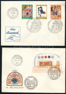 1981 12 Db FDC, Köztük Blokkok Is - Other & Unclassified