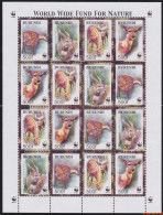 Burundi 2004 - Mi:1867/1870, Yv:1078/1081, Sheet - XX - Wwf Swamp Antelope - Ungebraucht
