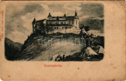 ** T2/T3 Krasznahorkaváralja, Krásnohorské Podhradie; Vár. Falvi Jenő Kiadása / Castle (EK) - Unclassified