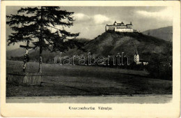 * T2/T3 Krasznahorkaváralja, Krásnohorské Podhradie; Vár. Özv. Dr. Mariska Györgyné Kiadása / Hrad Krásna Horka / Castle - Unclassified