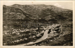 ** T2/T3 Rahó, Rachov, Rahiv, Rakhiv; Látkép, Háttérben A Dumen. Feig Bernát Kiadása / General View - Unclassified