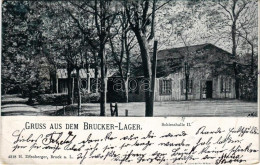 T3 1899 (Vorläufer) Királyhida, Bruckújfalu Tábor, Brucker Lager, Bruckneudorf; Schiesshalle II. H. Effenberger / Lövöld - Unclassified