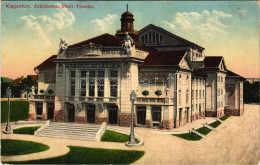 T2/T3 1917 Klagenfurt (Kärnten), Jubiläums-Stadt-Theater / Theatre (Rb) - Unclassified