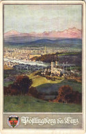 * T2/T3 1914 Linz An Der Donau, Pöstlingberg. Kunstdruckerei Von Josef Eberle. Deutsche Schulverein Karte Nr. 397. (Rb) - Unclassified