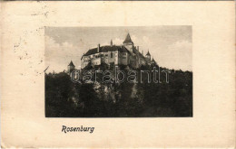 T2/T3 1929 Rosenburg Am Kamp, Schloss / Castle (fl) - Unclassified