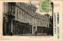 T2/T3 1905 Bucharest, Bukarest, Bucuresti, Bucuresci; Calea Victoriei Biserica Cretulescu, Societatea Agrara. Fortuna J. - Non Classés