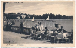 ** T3/T4 Portoroz, Portorose; Terrazza / Cafe Terrace (wet Damage) - Unclassified