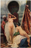T2 1920 Sklavenhändler / Erotic Nude Lady Art Postcard. Art Moderne 737. S: Druet - Unclassified