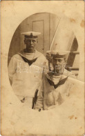 T3/T4 1915 SMS Gäa/Gaea (ex SS Fürst Bismarck) Torpedó Anyahajó Matrózai / K.u.K. Kriegsmarine Matrosen / WWI Mariners O - Unclassified