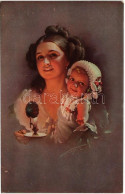 * T2 1923 Lady With Child S: Knoefel - Unclassified