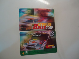 CYPRUS USED    CARD  RALLY CYPRUS 2000 - Autos