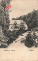 [-5%] BELGIQUE - Vallée Du Samson - Un Moulin - Cours Deau - Publicité Bouillon Granule Maggi - Nels - Carte Posta - Andenne