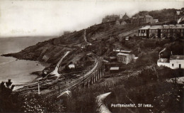 PC PORTHMINSTER ST IVES CORNWALL ENGLAND VINTAGE REAL PHOTO POSTCARD (u791) - St.Ives