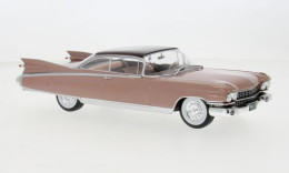 Cadillac Eldorado Seville - 1959 - Hellrose - WhiteBox (1:24) - Sonstige & Ohne Zuordnung