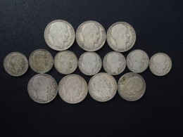 LOT De Monnaies Françaises Avec Composante De Métal  Argent . * - Collections & Lots