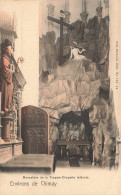 [-5%] BELGIQUE - Environs De Chimay - Moastère - Trappe Chapelle Latérale - Statue - Colorisé - Nels - Carte Postale Anc - Chimay