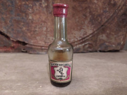 Ancienne Mignonnette Liqueur Blackberry Cordial Combier Saumur - Miniaturflaschen