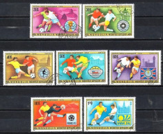 Delcampe - Mongolie 1978 Football (76) Yvert N° 959 à 965 Oblitérés Used - Mongolei