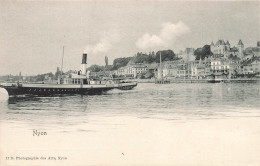 SUISSE - Nyon - D Photographie Des Arts - Nyon - Bateaux - Carte Postale Ancienne - Nyon