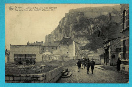 Delcampe - * Dinant (Namur - La Wallonie) * (Nels, Ern Thill) Grand'Rue Après 23 Aout 1914, Guerre, Militaria, Soldat, Citadelle - Dinant