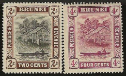 Brunei    .    SG   .   36+39      .       *      .      Mint-hinged - Brunei (...-1984)