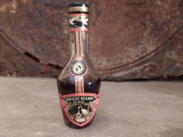Ancienne Mignonnette Abricot Brandy Cigogne Strasbourg - Miniaturflaschen