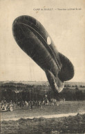 Delcampe - PC AVIATION BALLOON CAMP DE MAILLY SAUCISSE (a48947) - Fesselballons