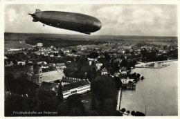 Delcampe - PC AVIATION ZEPPELIN FRIEDRICHSHAFEN BODENSEE (a48885) - Zeppeline