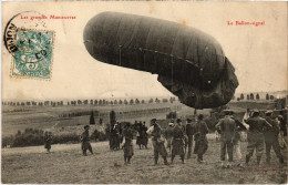 Delcampe - PC BALLON SIGNAL BALLOON AVIATION (a39434) - Fesselballons
