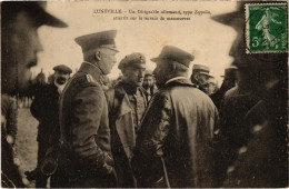 Delcampe - PC ZEPPELIN ATTEIR SUR LE TERRAIN LUNEVILLE AIRSHIP AVIATION (a39399) - Zeppeline