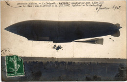 Delcampe - PC DIRIGEABLE PATRIE AIRSHIP AVIATION (a39393) - Zeppeline