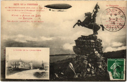 Delcampe - PC DIRIGEABLE BALLON D'ALSACE AIRSHIP AVIATION (a39372) - Zeppeline