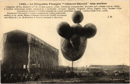 Delcampe - PC DIRIGEABLE CLEMENT-BAYARD AIRSHIP AVIATION (a39354) - Zeppeline