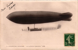 Delcampe - PC DIRIGEABLE CLEMENT-BAYARD AIRSHIP AVIATION (a39351) - Zeppeline
