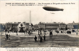 Delcampe - PC DIRIGEABLE CLEMENT-BAYARD AIRSHIP AVIATION (a39348) - Zeppeline