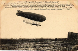 Delcampe - PC DIRIGEABLE CLEMENT-BAYARD AIRSHIP AVIATION (a39344) - Zeppeline