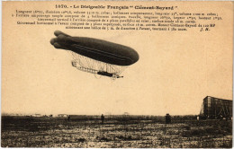 Delcampe - PC DIRIGEABLE CLEMENT-BAYARD AIRSHIP AVIATION (a39342) - Zeppeline