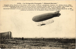 Delcampe - PC DIRIGEABLE CLEMENT-BAYARD AIRSHIP AVIATION (a39343) - Zeppeline