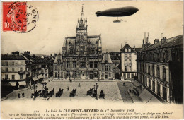 Delcampe - PC DIRIGEABLE CLEMENT-BAYARD SATROUVILLE AIRSHIP AVIATION (a39338) - Zeppeline