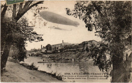 Delcampe - PC USINE CLEMENT-BAYARD LEVALLOIS-PERRET AIRSHIP AVIATION (a39331) - Zeppeline