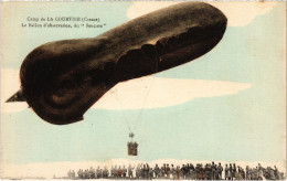 Delcampe - PC CAMP DE LA COURTINE BALLON D'OBSERVATOIRE SAUCISSE BALLOON AVIATION (a39283) - Fesselballons