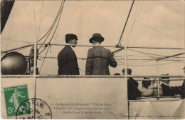 Delcampe - PC DIRIGEABLE VILLE DE NANCY LA NACELLE AVIATION (a24514) - Zeppeline