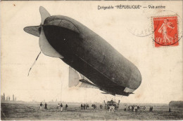 Delcampe - PC DIRIGEABLE REPUBLIQUE ZEPPELIN AVIATION (a22604) - Zeppeline