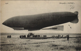 Delcampe - PC DIRIGEABLE PATRIE ZEPPELIN AVIATION (a22580) - Zeppeline