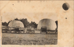 Delcampe - PC CAMP DE CHALONS PARC D'AEROSTATION BALLOON AVIATION (a22542) - Fesselballons