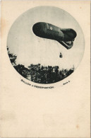 Delcampe - PC BALLON D'OBSERVATION BALLOON AVIATION (a22527) - Fesselballons