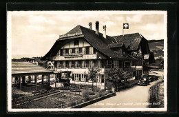 AK Zäziwil, Gasthof Zum Weissen Rössli  - Zäziwil