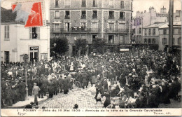 Delcampe - 78 POISSY - Fete Du 16 Mai 1909, Arrivee De La Cavalcade  - Poissy