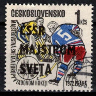 Tchécoslovaquie 1972 Mi 2085 (Yv 1918), Obliteré, Type II - Abarten Und Kuriositäten